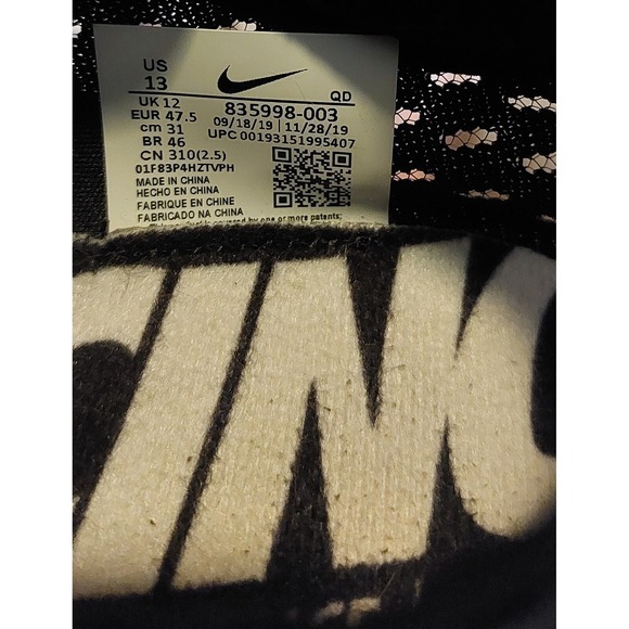 Nike Zoom Victory Elite 2 Black Indigo Fog Track Running Spikes NWOT Sz 13 #453 - Picture 7 of 11